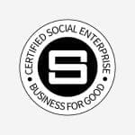 Certified Social Enterprise logo, Business For Good.