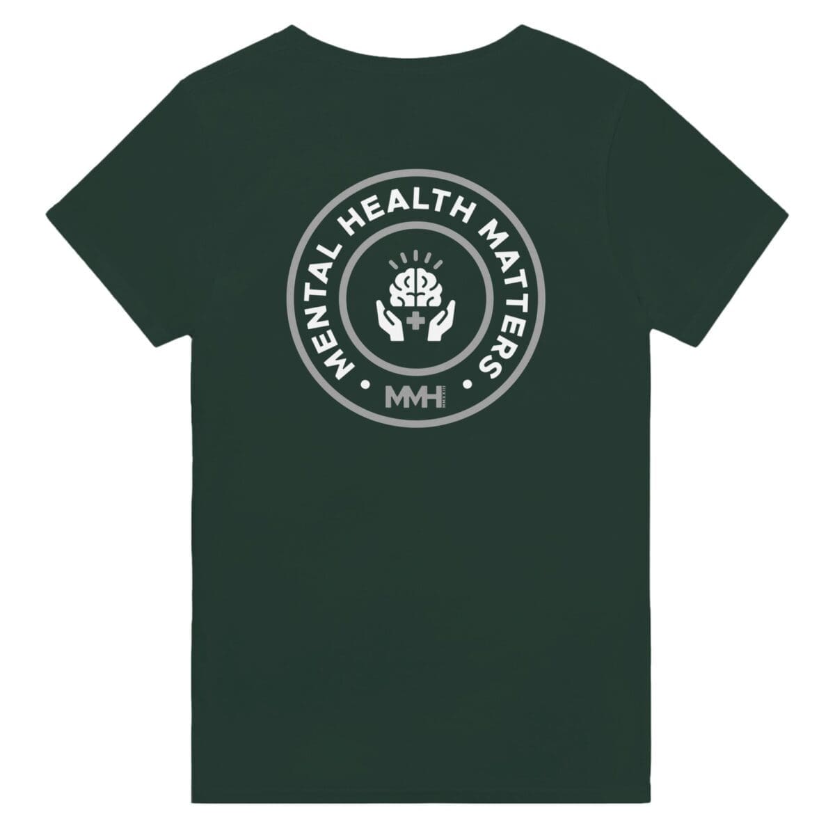 "Mental Health Matters 2.0. Heavyweight Crewneck T-shirt" T-shirt by MMH Statement Apparel