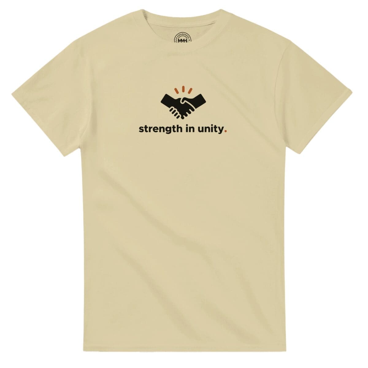 "Strength in Unity. Heavyweight Crewneck T-shirt" T-shirt by MMH Statement Apparel
