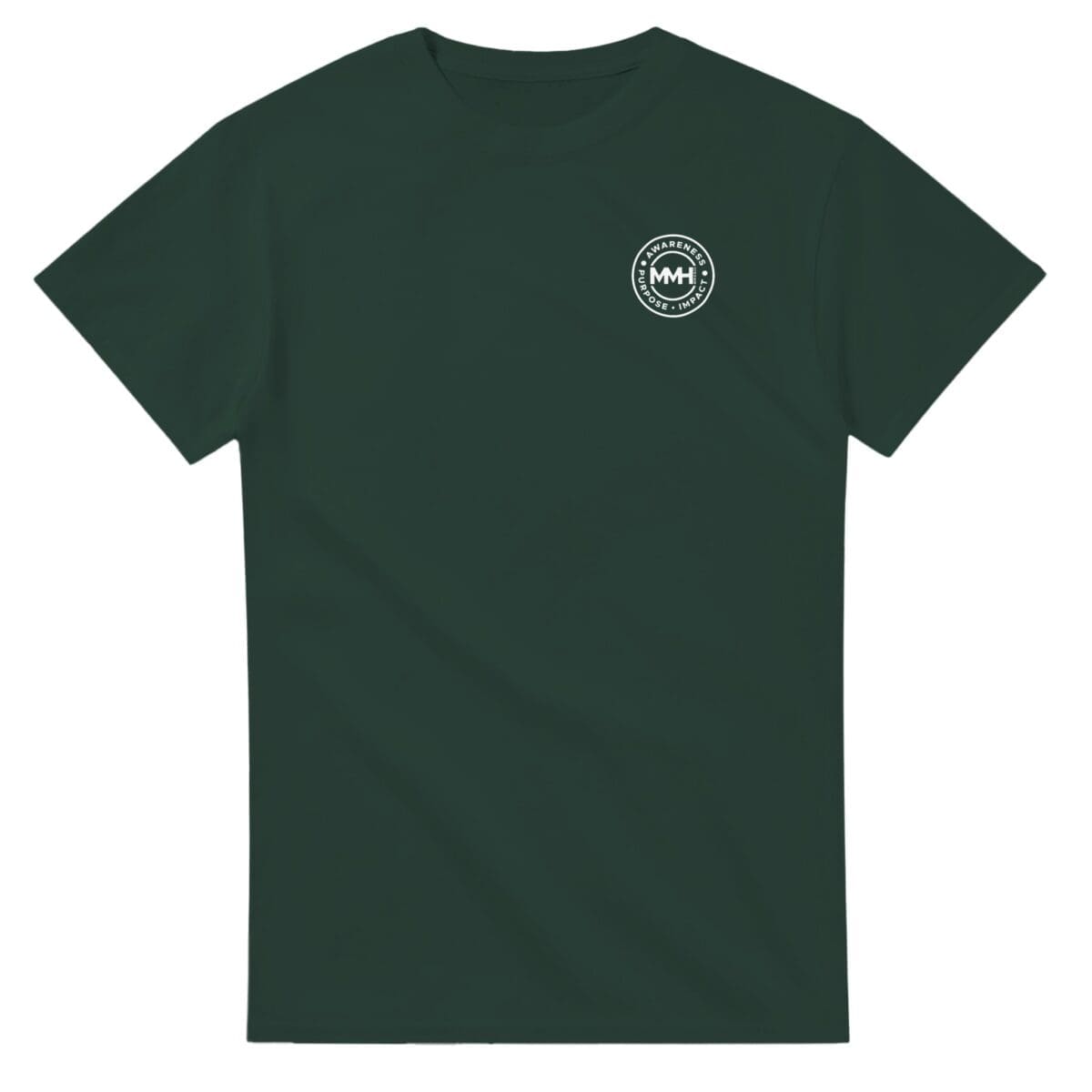 "Mental Health Matters 2.0. Heavyweight Crewneck T-shirt" T-shirt by MMH Statement Apparel