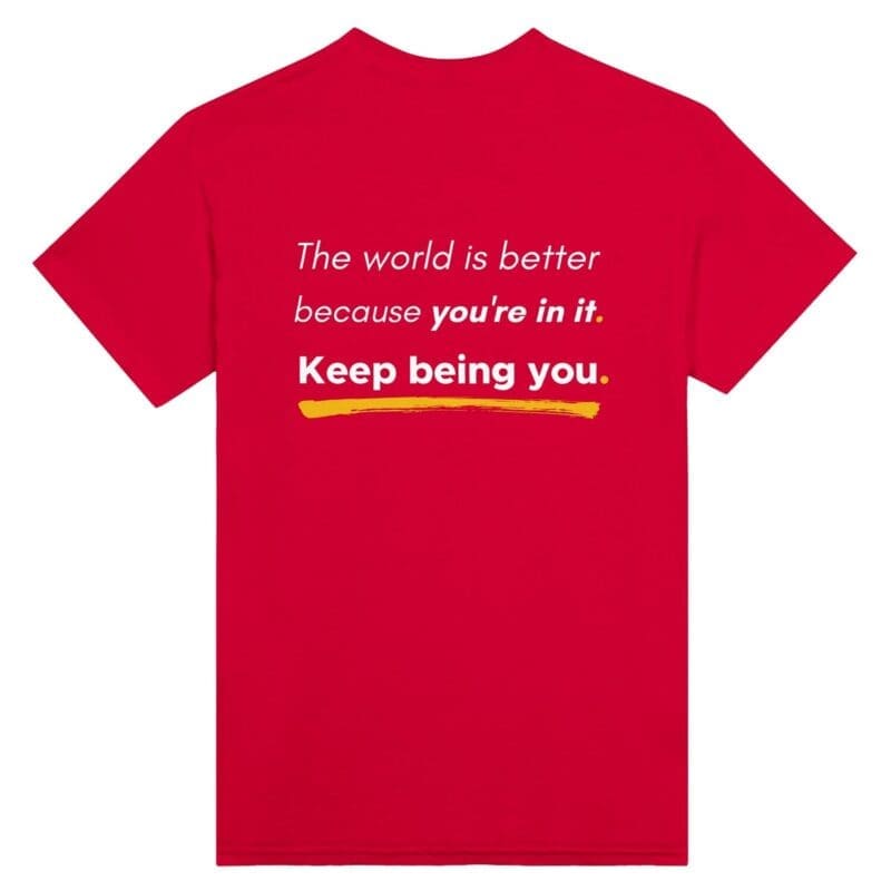 "You Are Enough T-Shirt - Neon Colours" T-shirt by MMH Statement Apparel