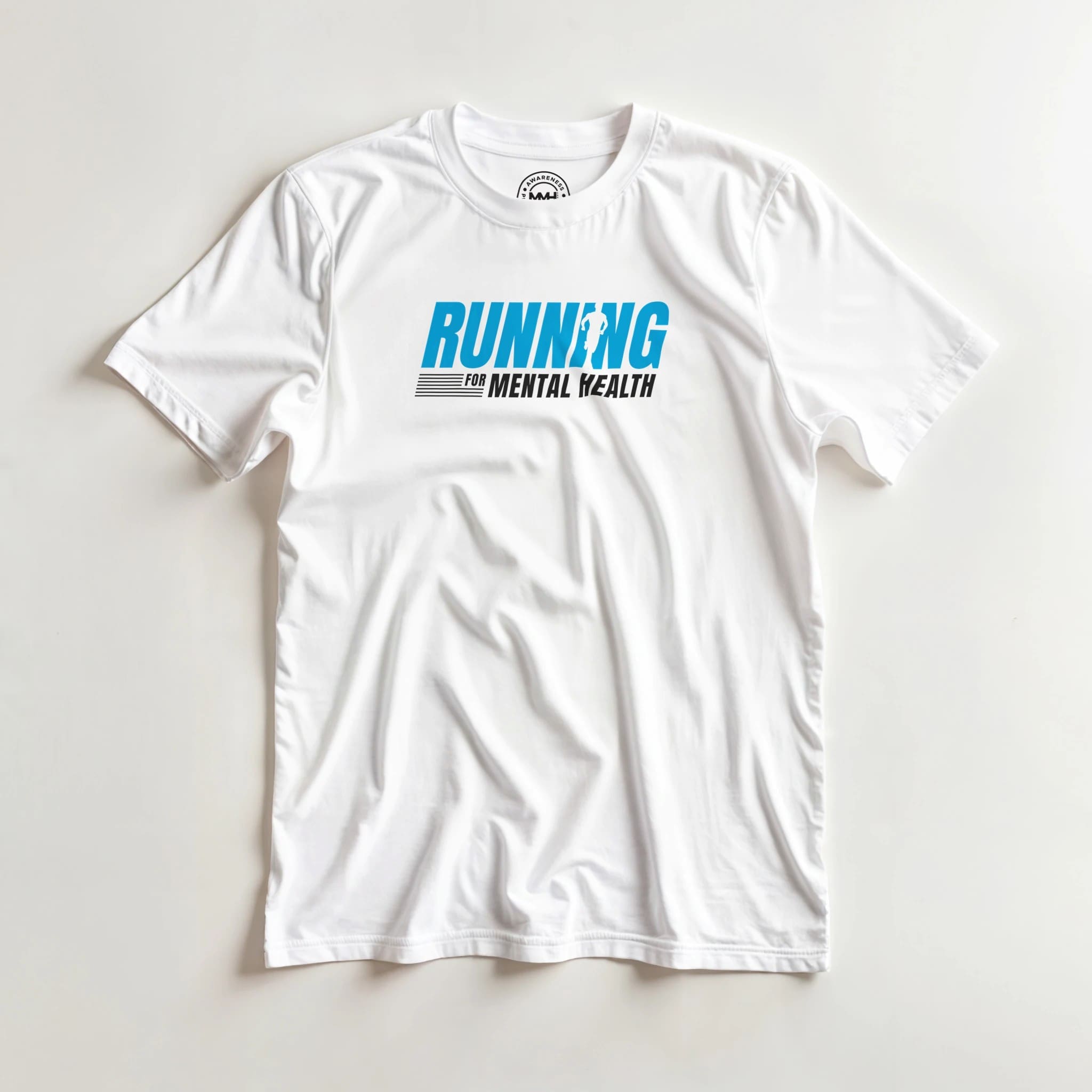 "Running For Mental Health T-Shirt" T-shirt by MMH Statement Apparel