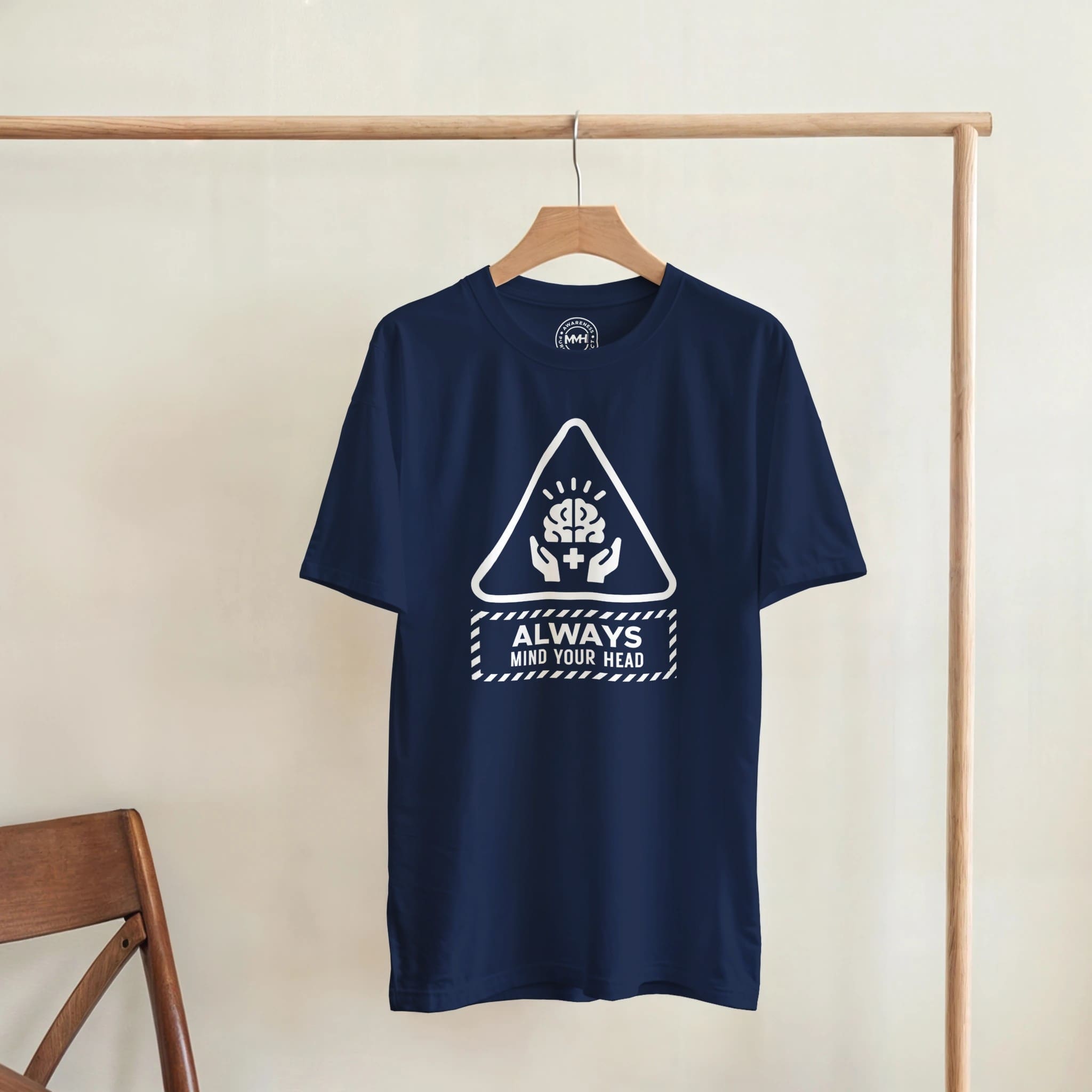 "Always Mind Your Head – Statement T-Shirt" T-shirt by MMH Statement Apparel