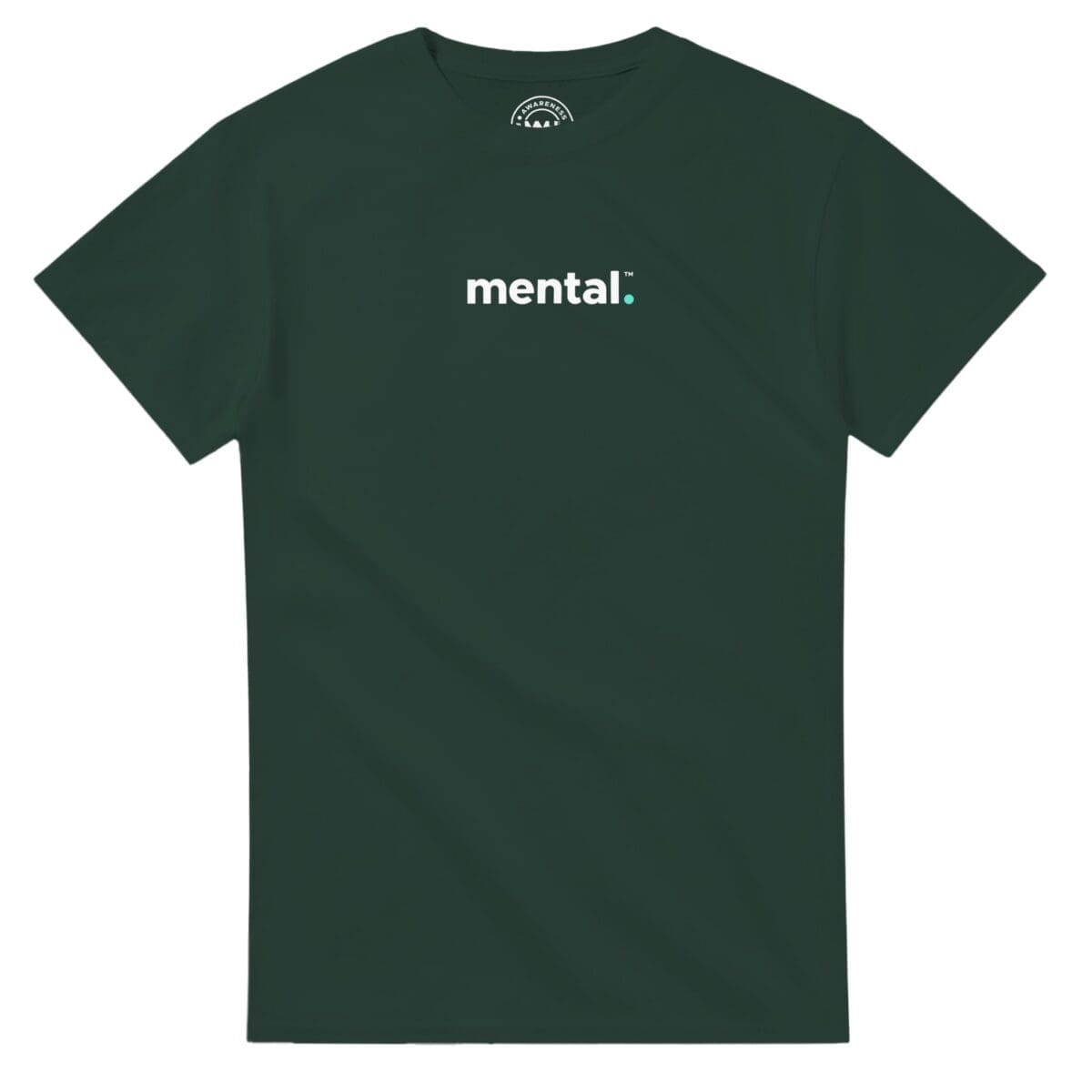 Forest Green T-shirt - "mental.™ Tee C" by MMH Statement Apparel