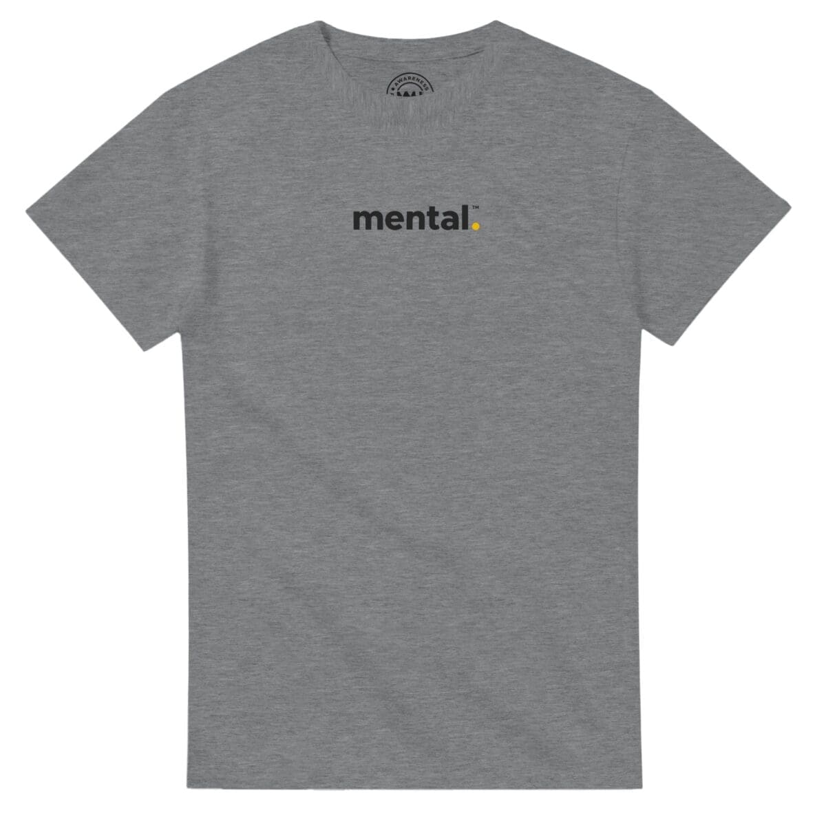 Sport Grey T-shirt - "mental.™ Tee C" by MMH Statement Apparel