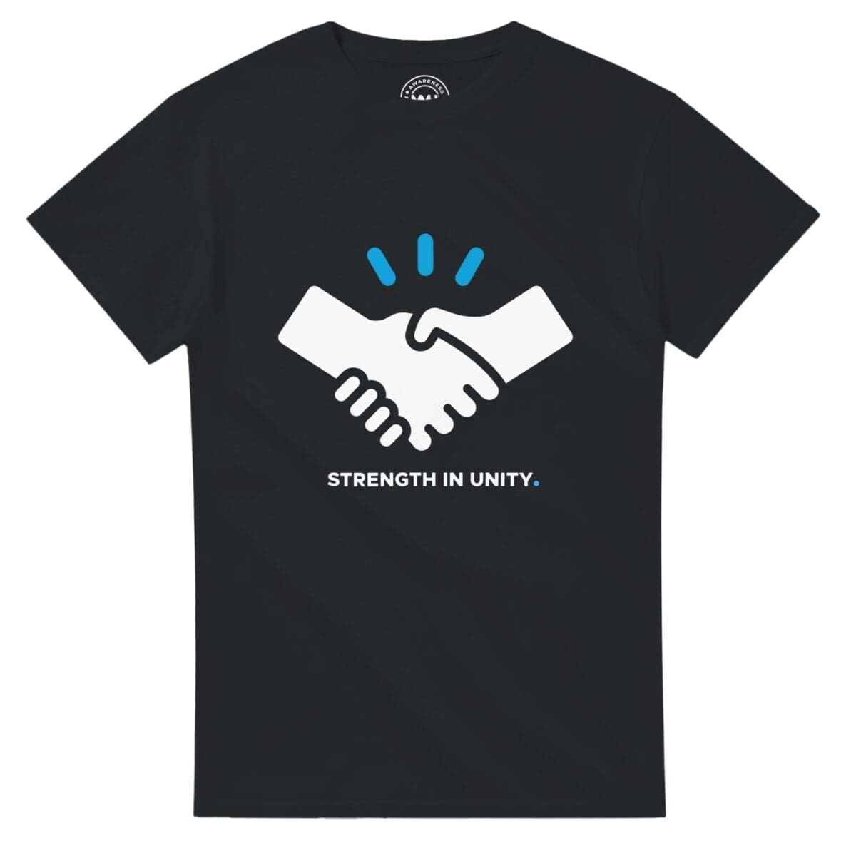 Black T-shirt - "Strength in Unity ICON T-Shirt" by MMH Statement Apparel