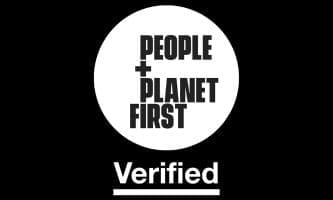 People and Planet First verified logo